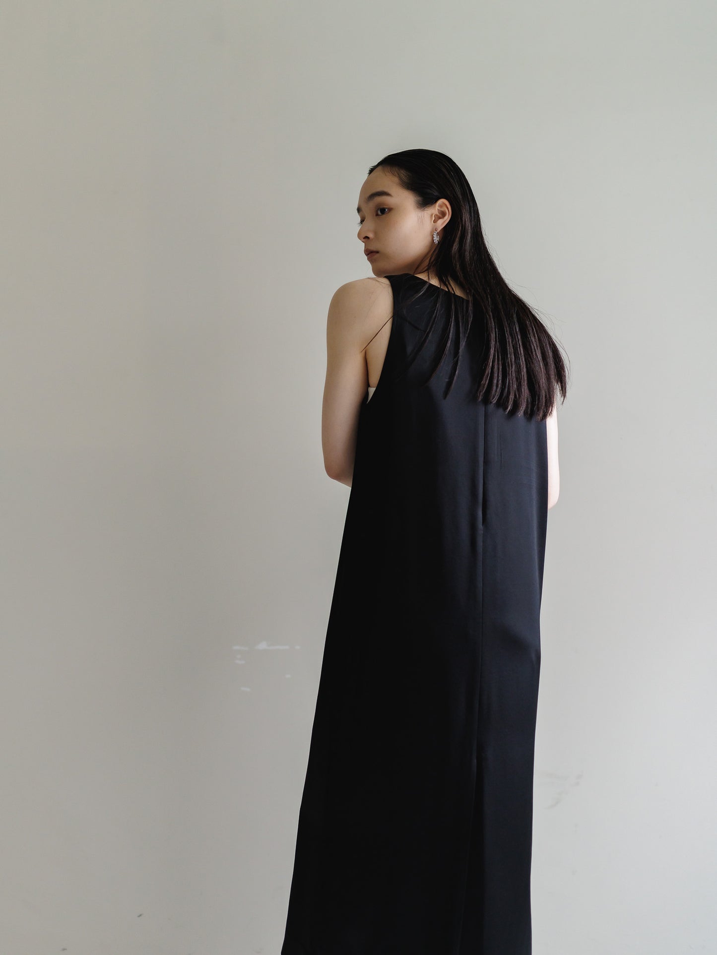 satin tank dress (3color)