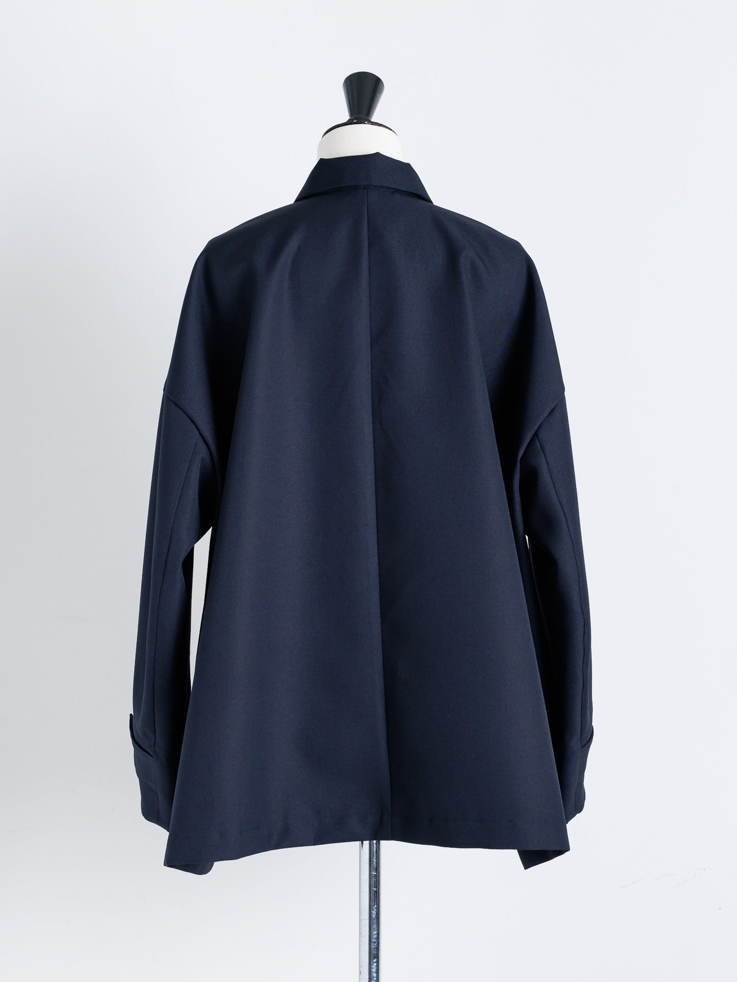 Light doeskin 2way jacket(-d.navy-)