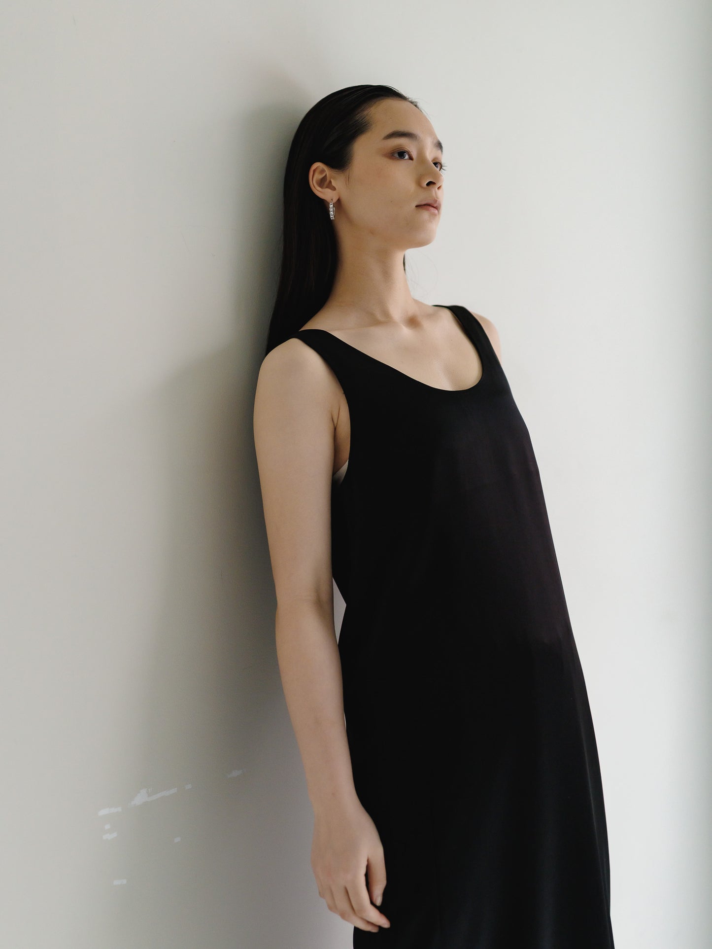 satin tank dress (3color)