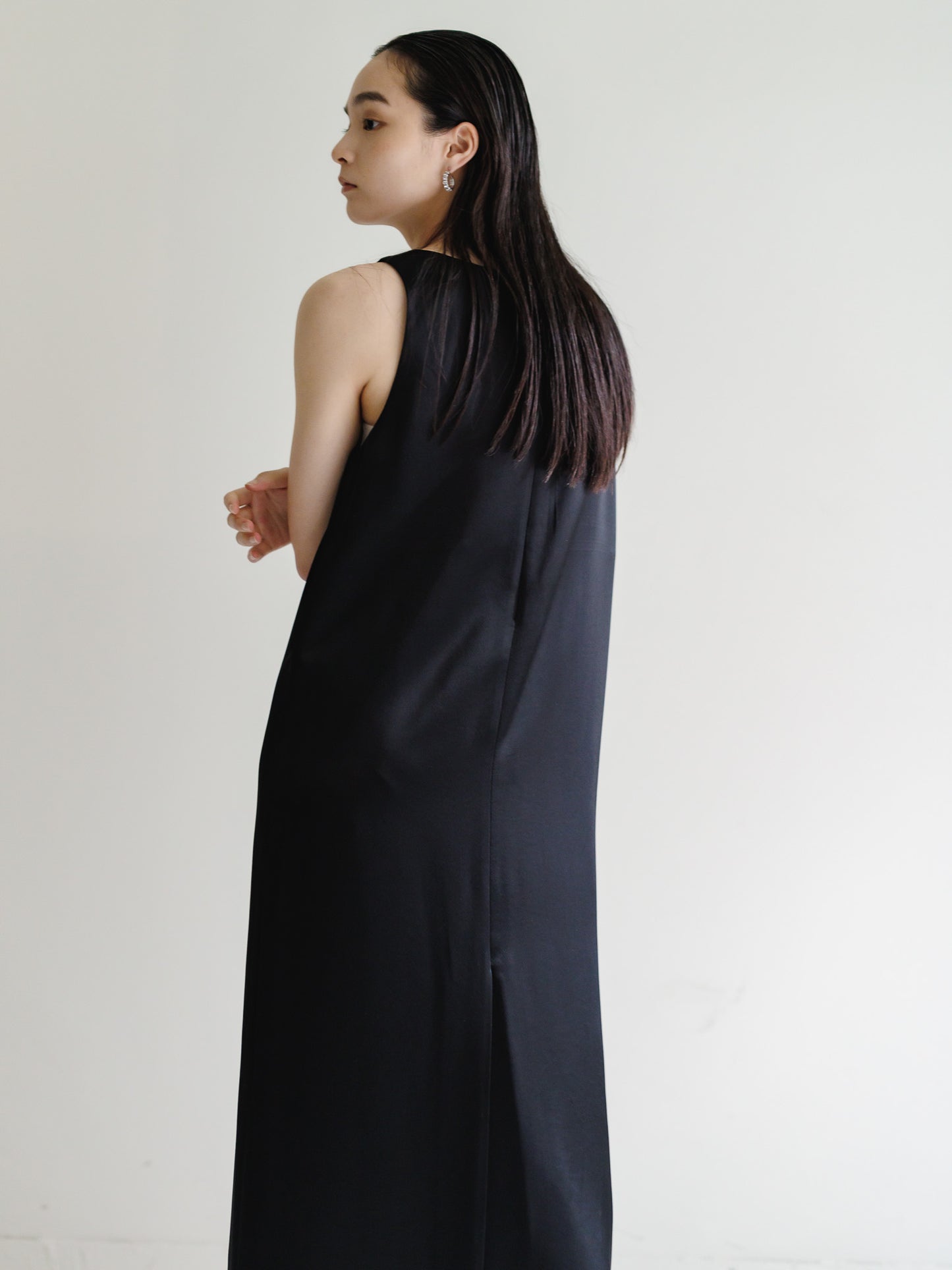 satin tank dress (3color)