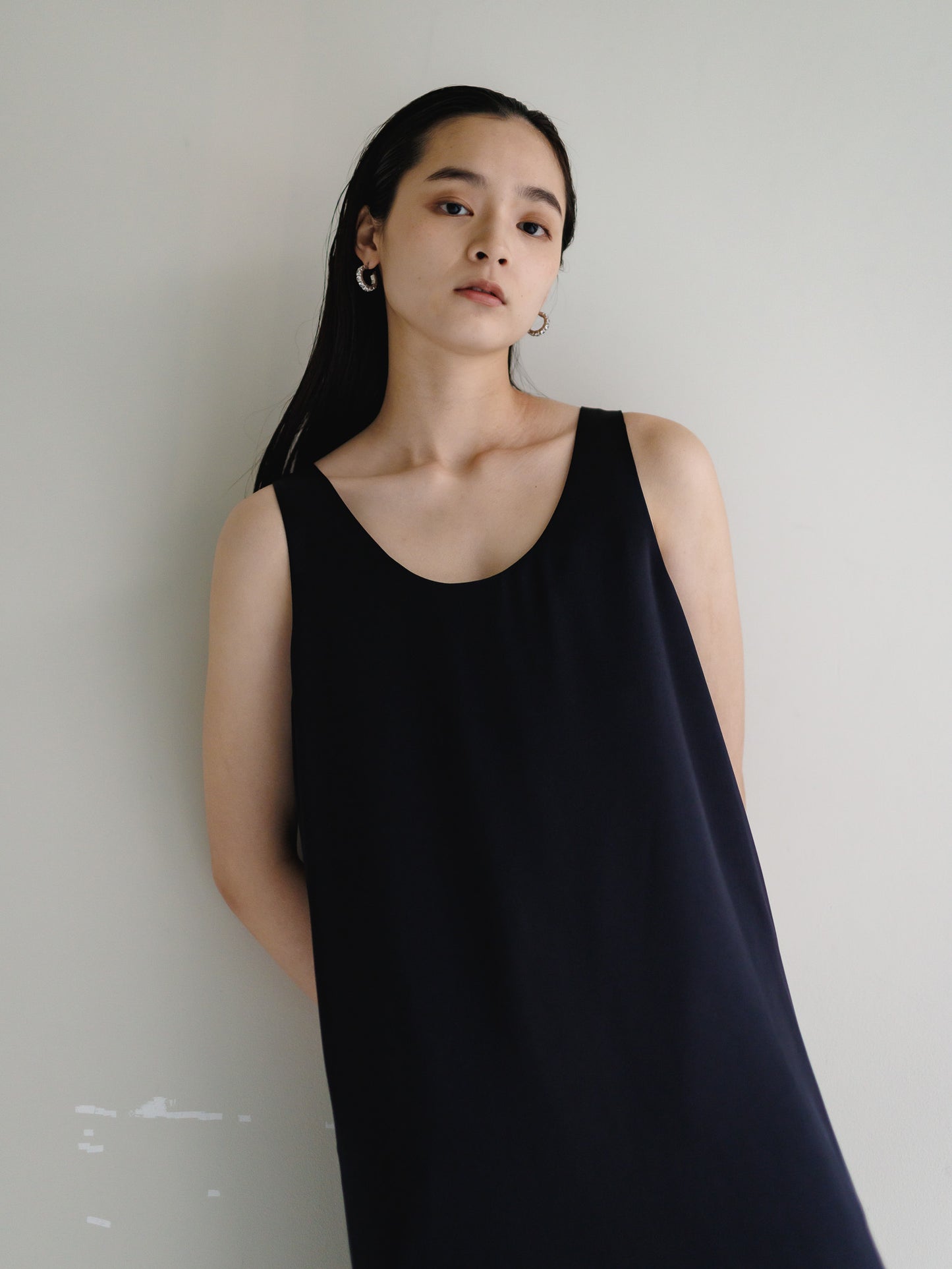 satin tank dress (3color)