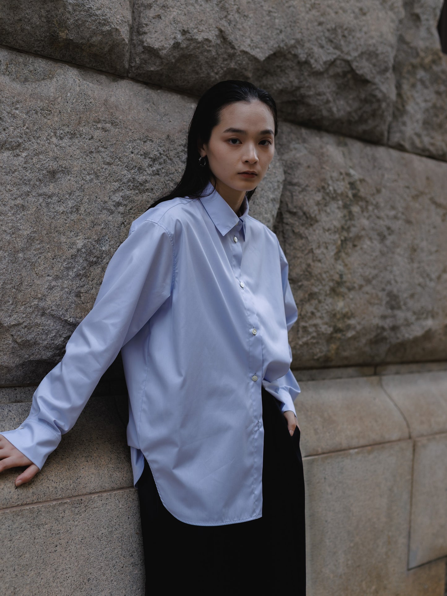 popeline shirt (3color)