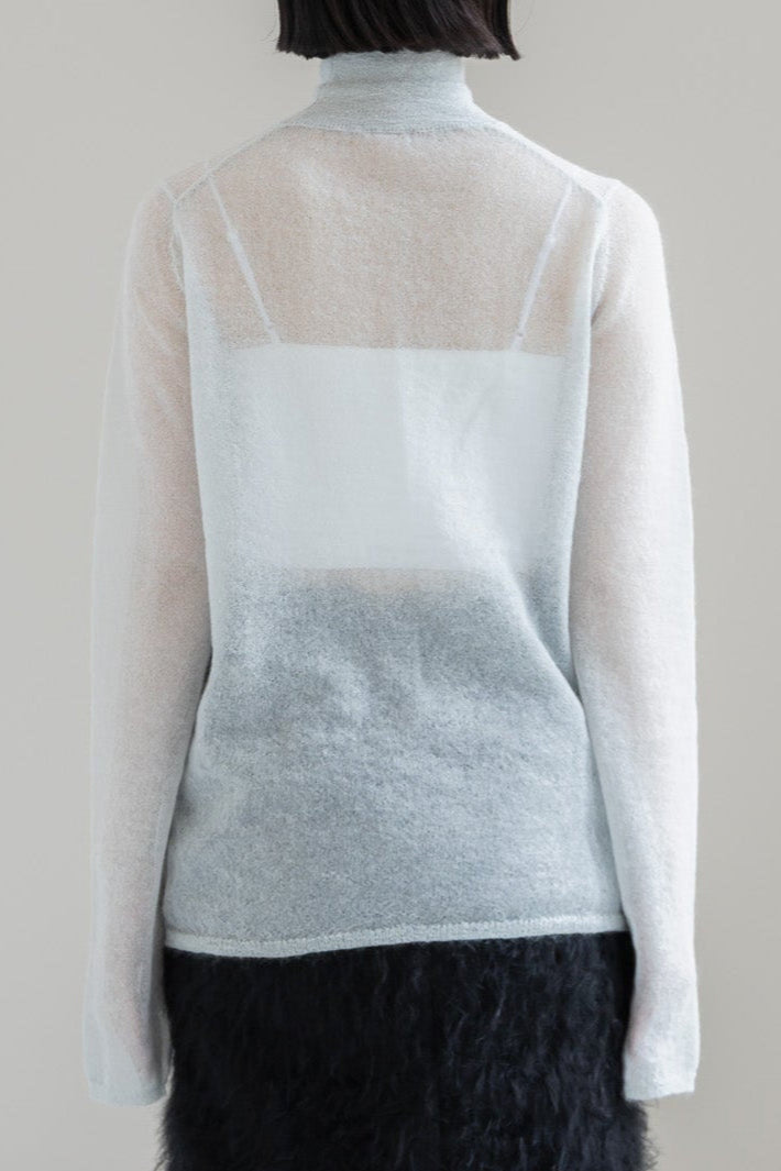 【PRE ORDER】MOHAIR TURTLE SHEER KNIT (3color)
