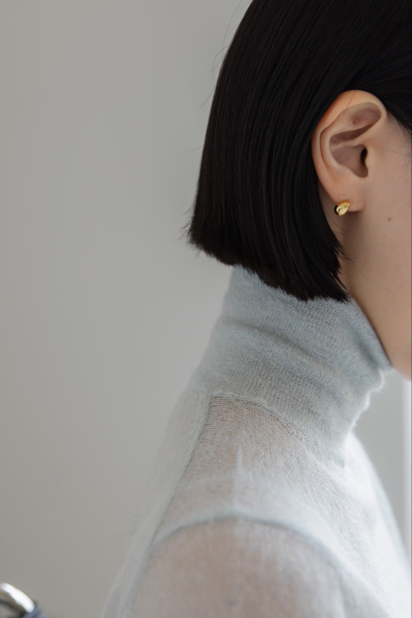 【PRE ORDER】MOHAIR TURTLE SHEER KNIT (3color)