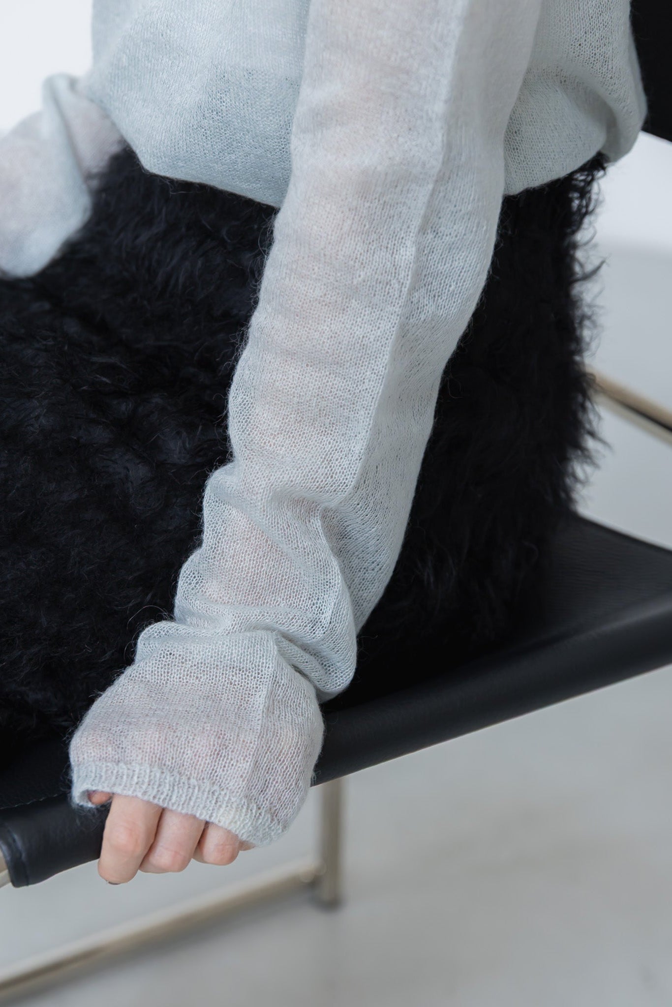 【PRE ORDER】MOHAIR TURTLE SHEER KNIT (3color)