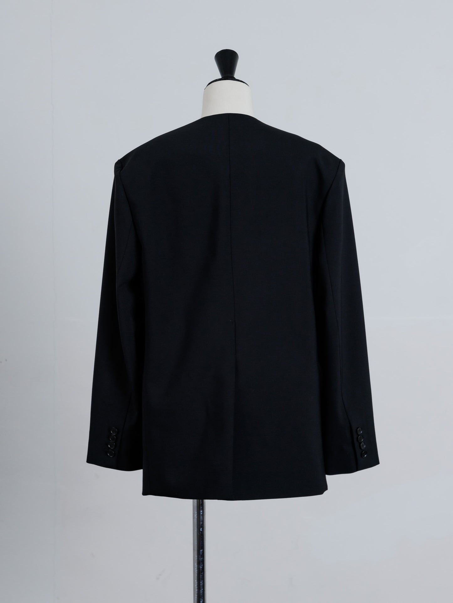 collarless jacket (2color)