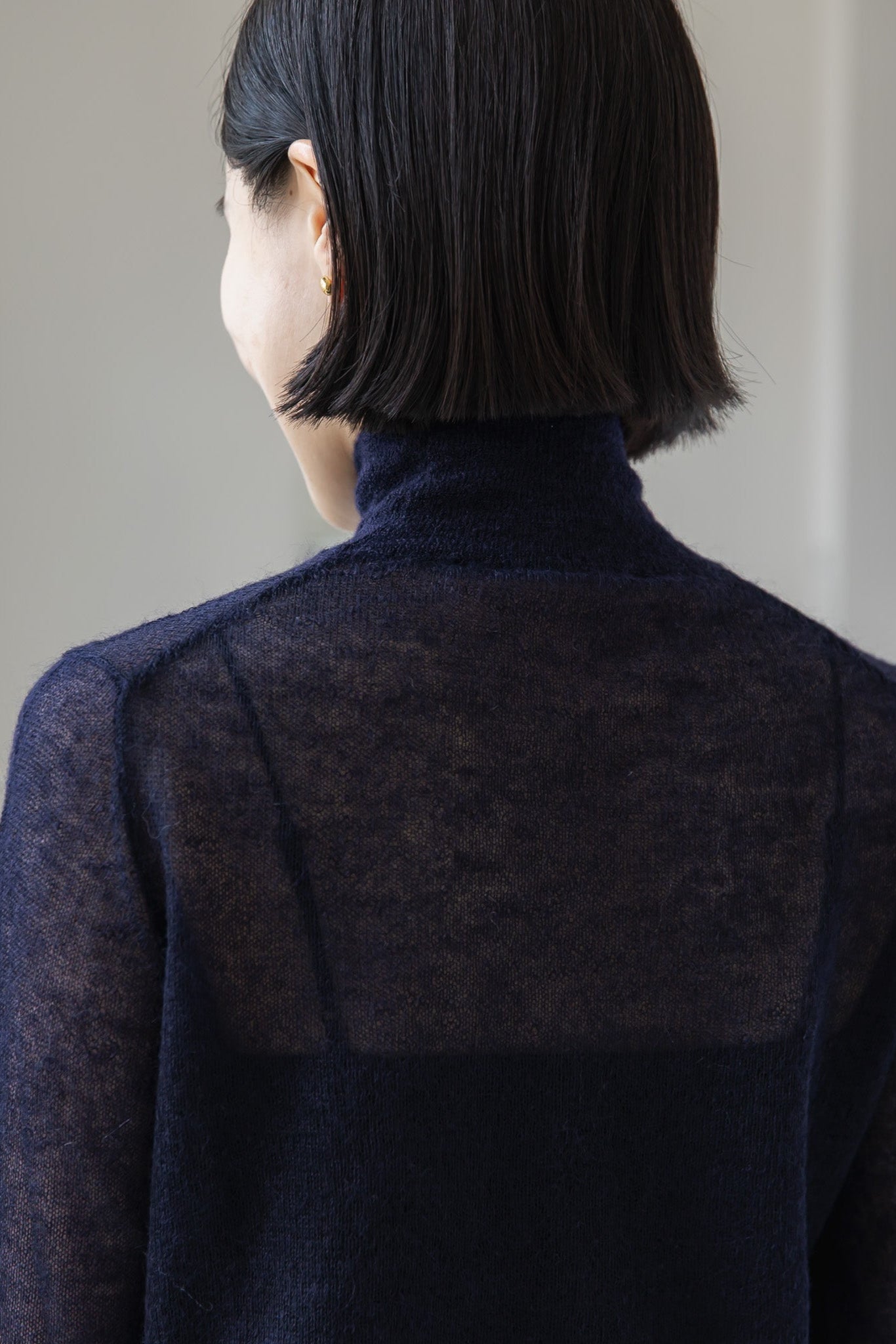 【PRE ORDER】MOHAIR TURTLE SHEER KNIT (3color)