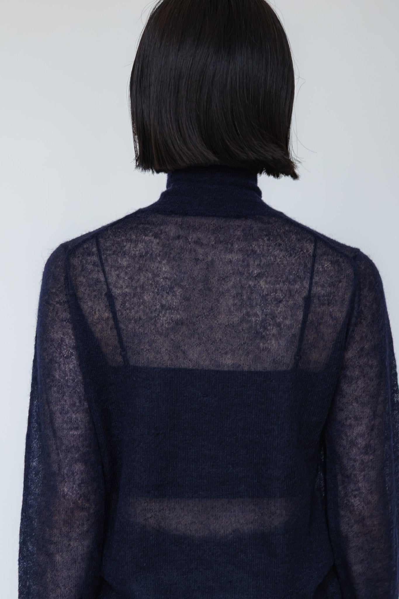 【PRE ORDER】MOHAIR TURTLE SHEER KNIT (3color)