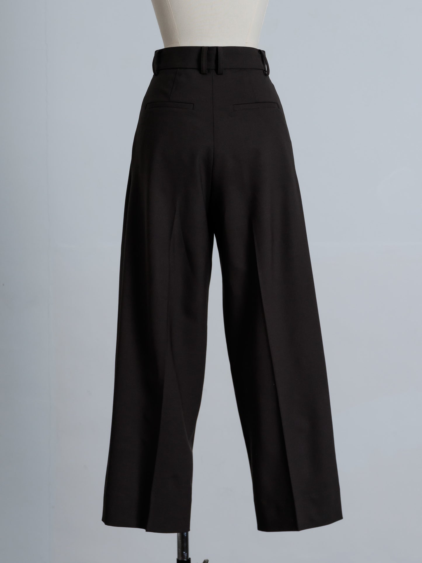 tuck wide trouser (3color)