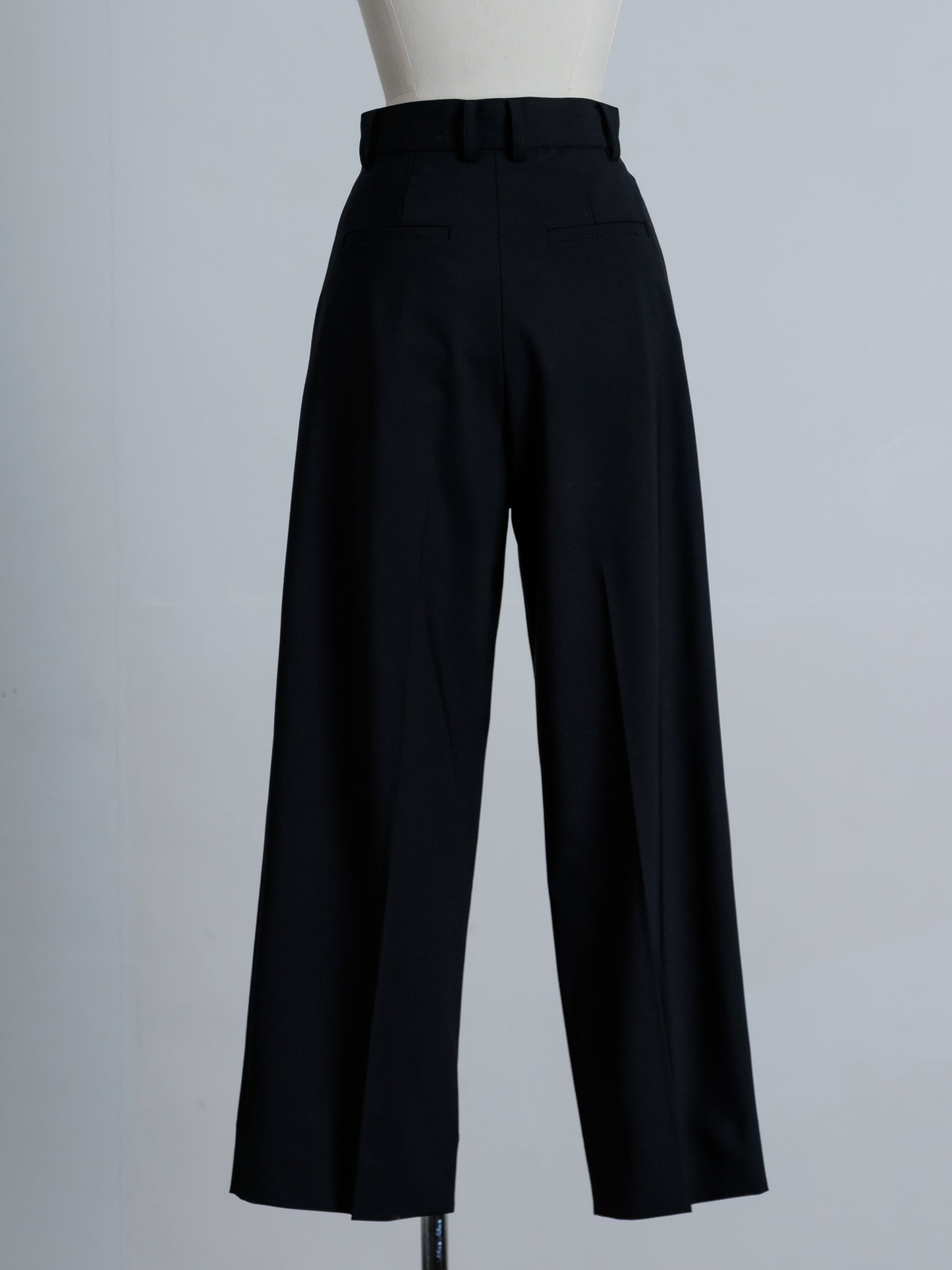 tuck wide trouser (3color)