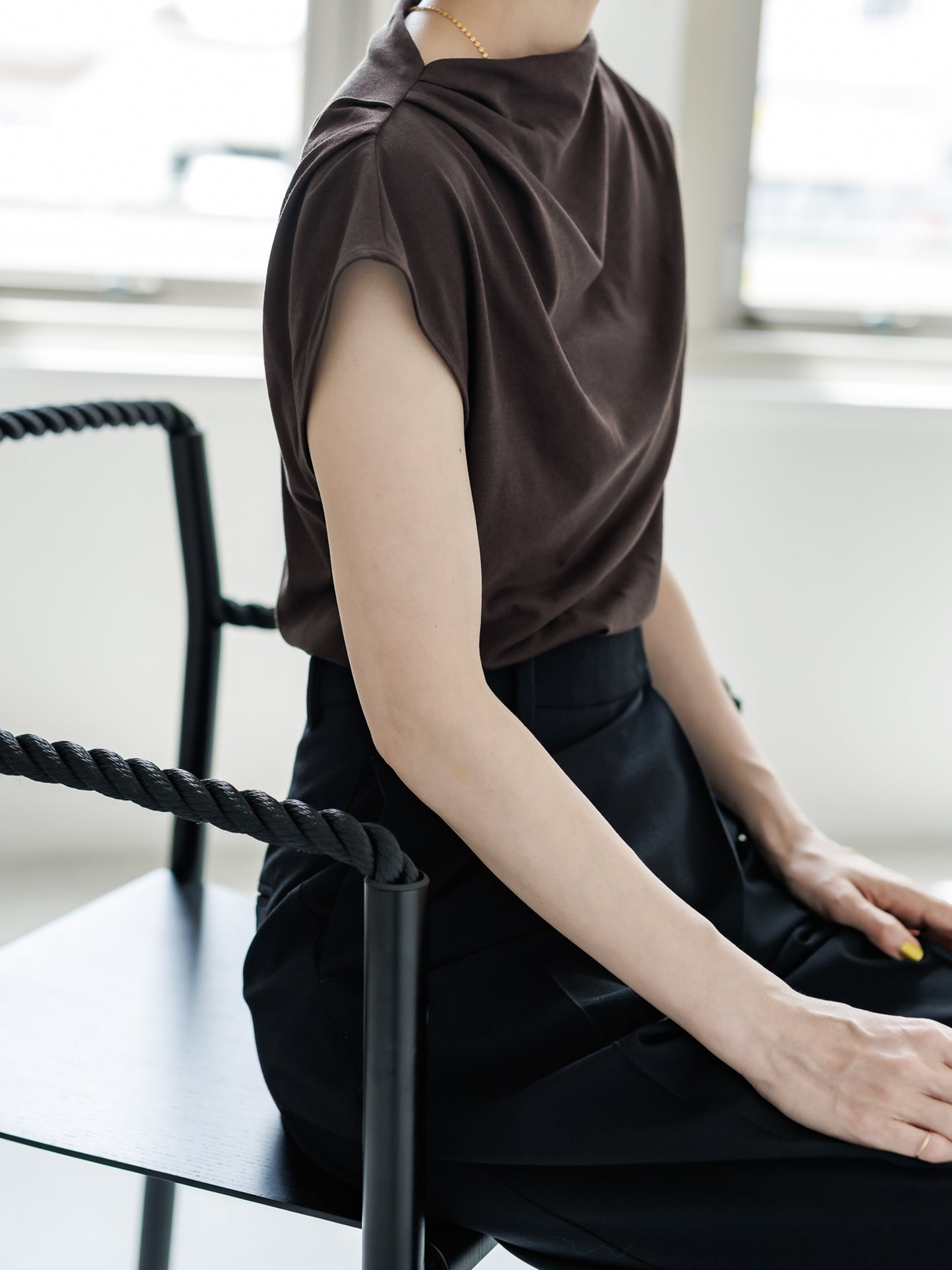 【PRE ORDER】ASYMMETRY TOP (3color)