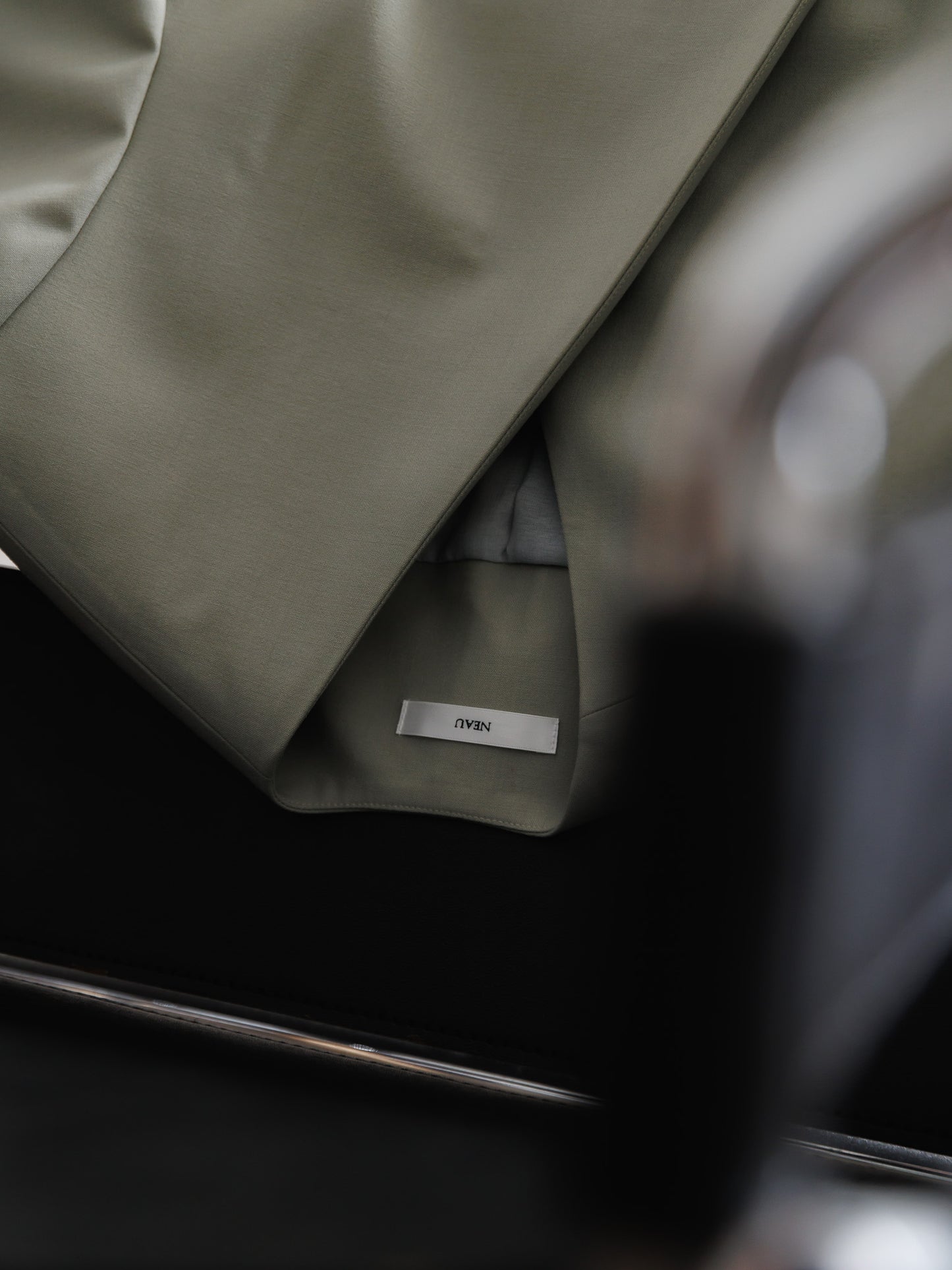 collarless jacket (2color)