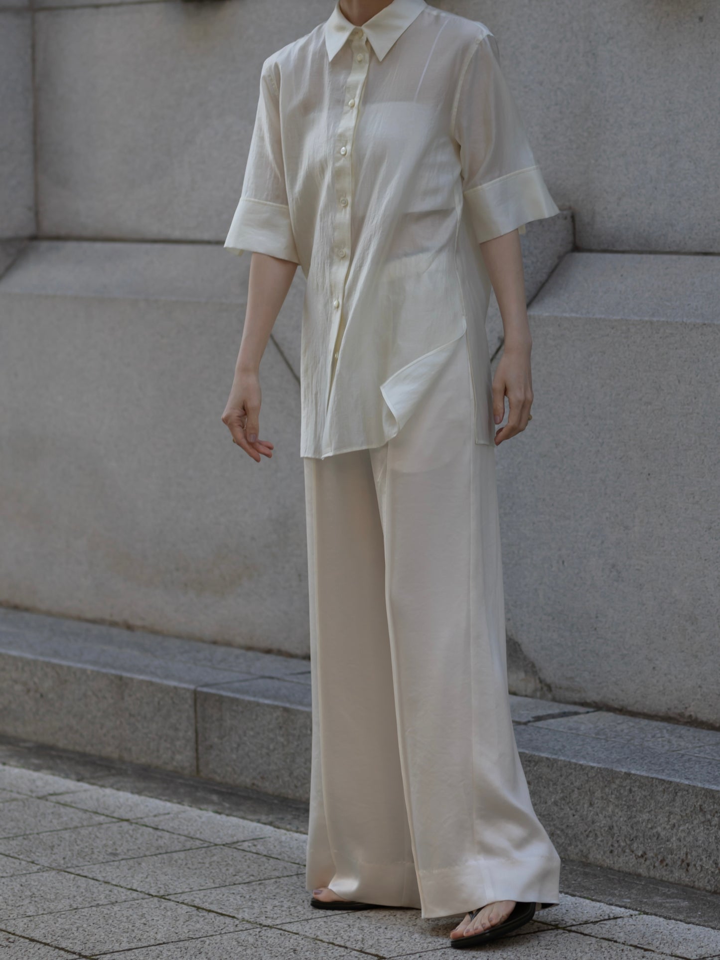 -reorder- satin easy pants (3color)