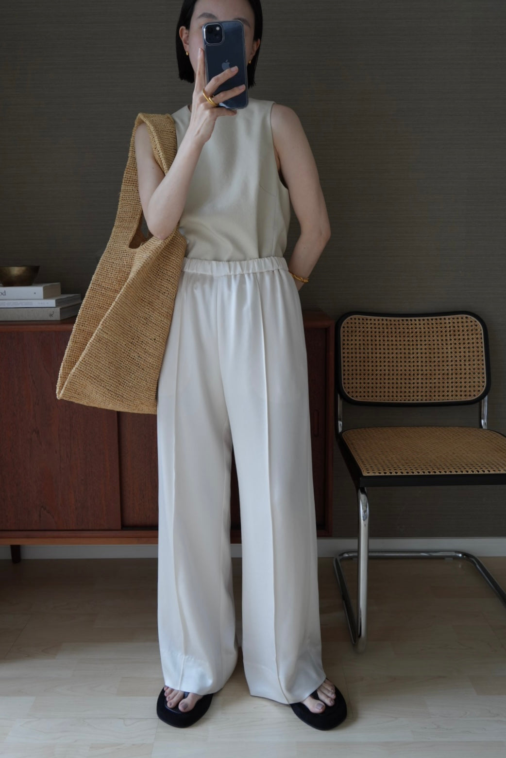-reorder- satin easy pants (3color)