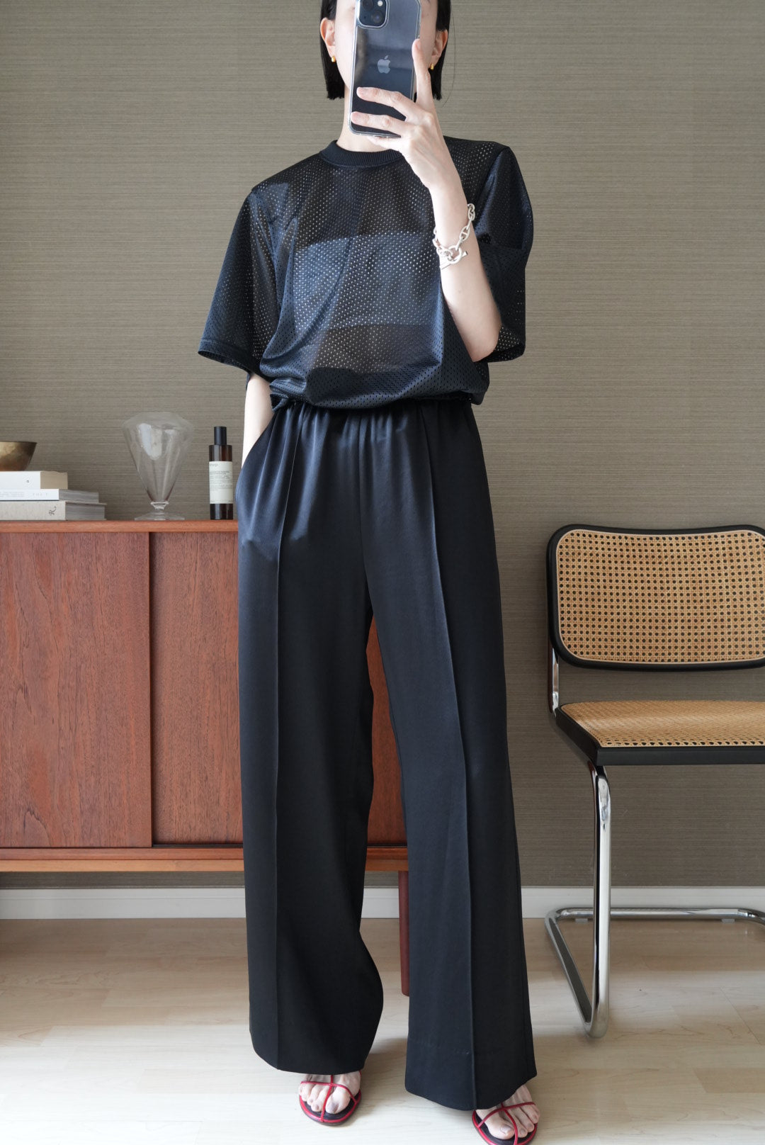 -reorder- satin easy pants (3color)