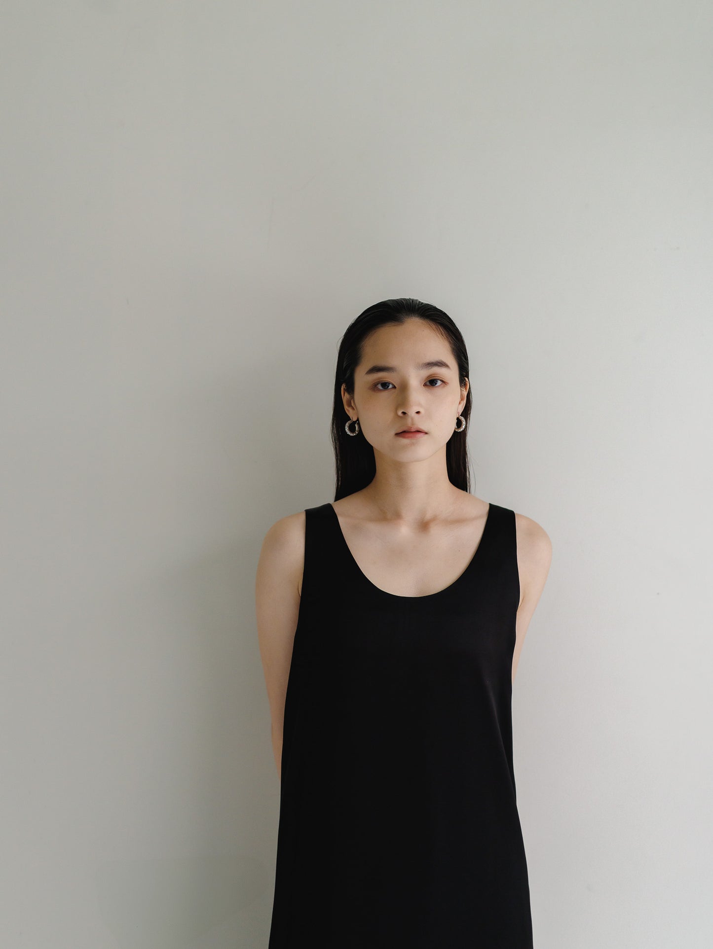 satin tank dress (3color)