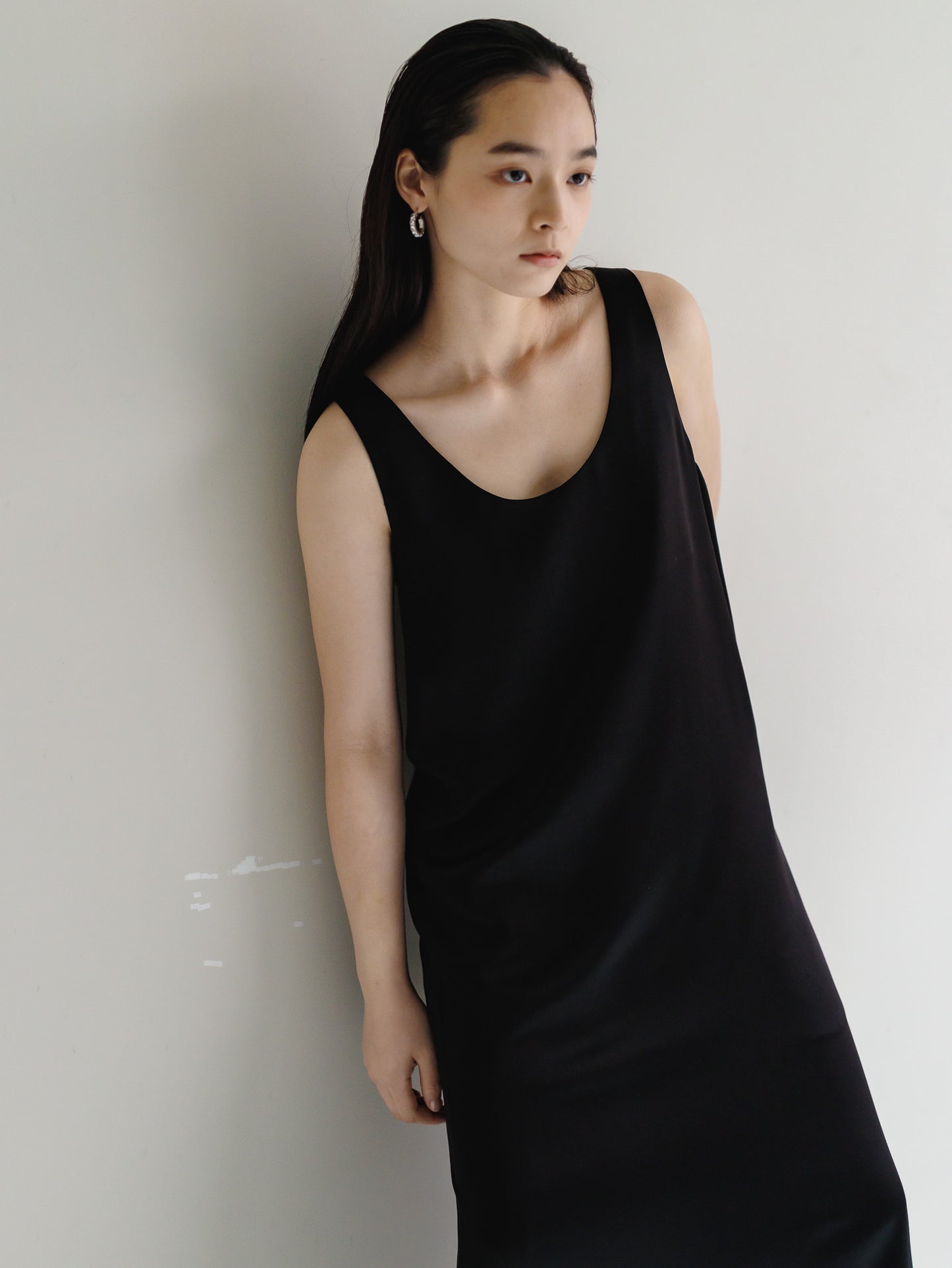 satin tank dress (3color)
