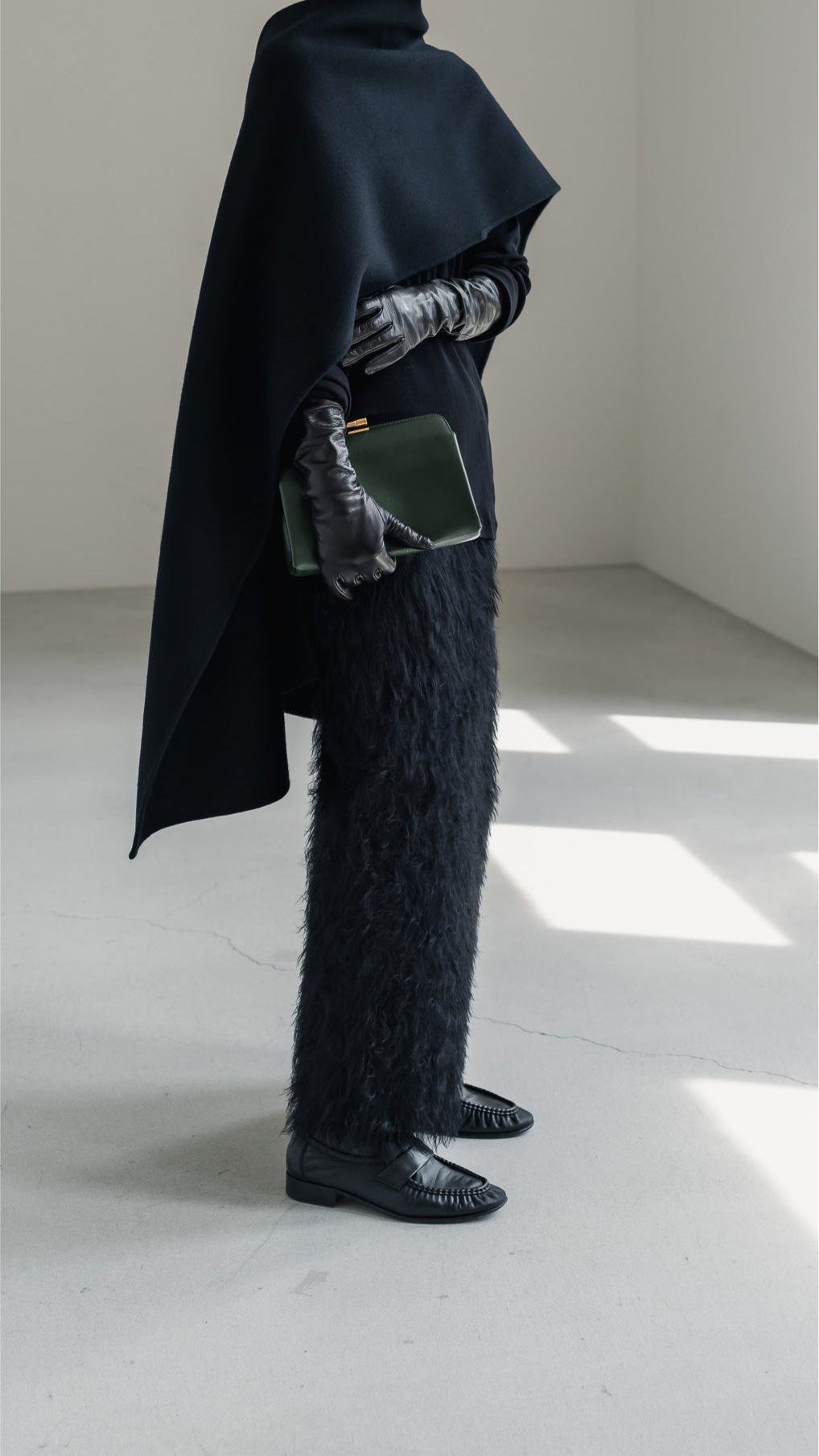 【PRE ORDER】Calme Stole(black)