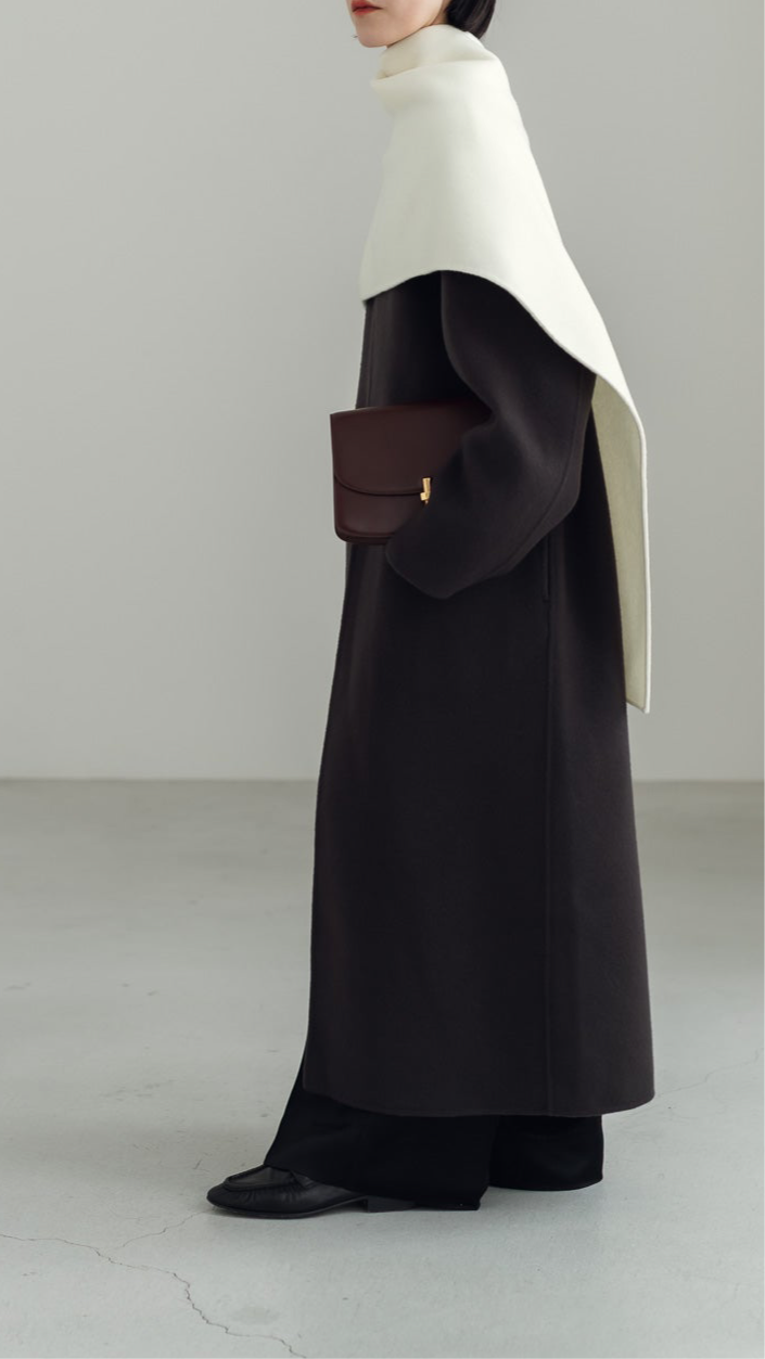 【PRE ORDER】Serene Robe Coat(sepia)