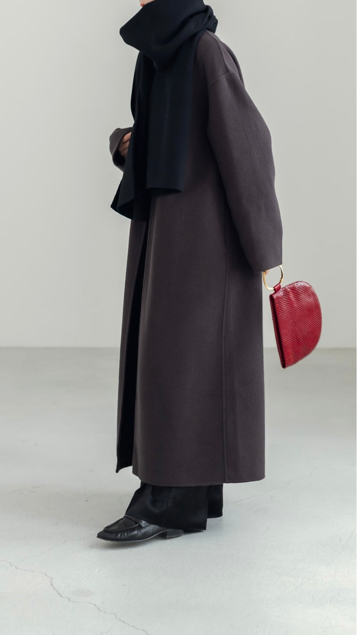 【PRE ORDER】Serene Robe Coat(sepia)