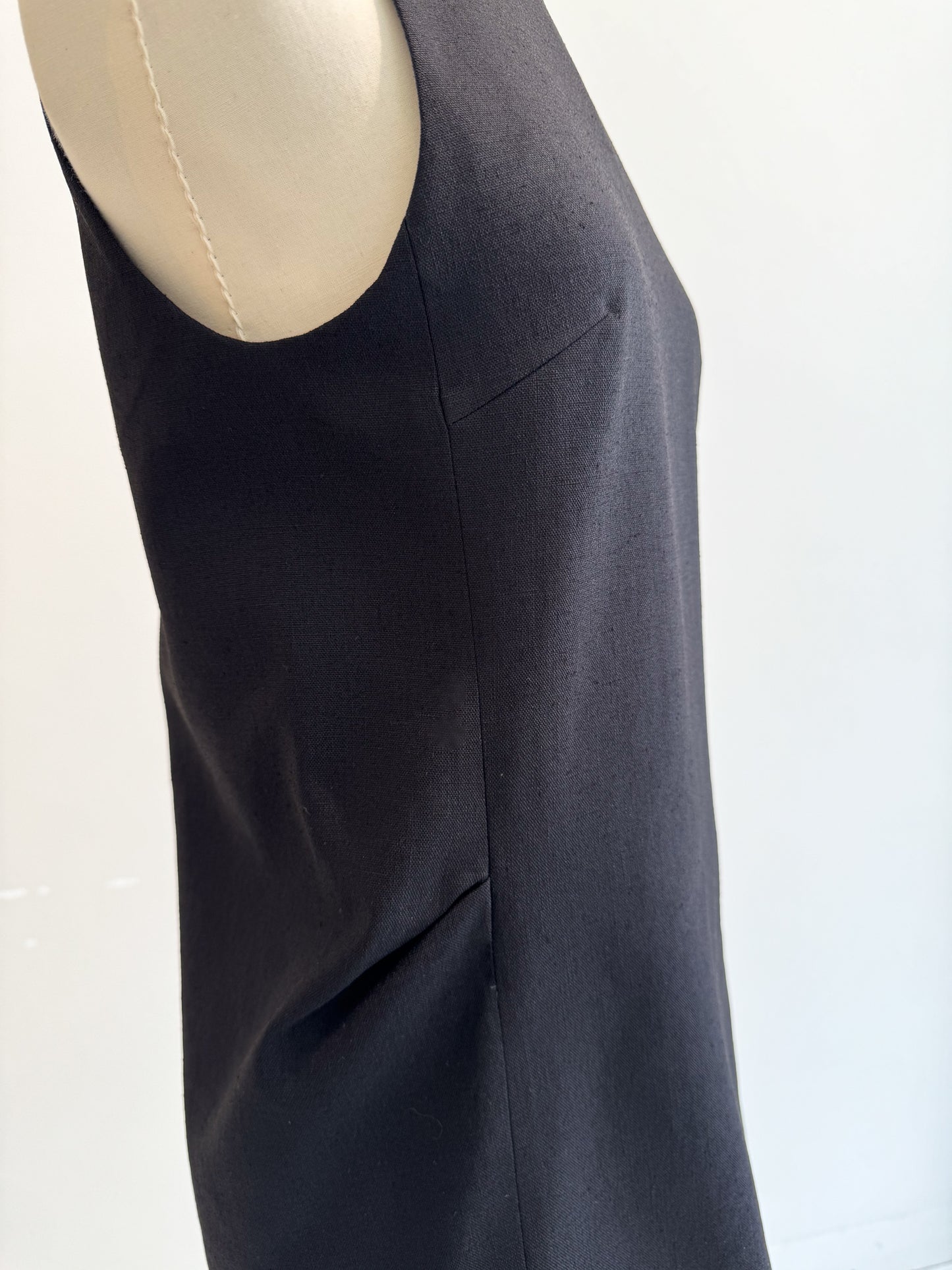 linen tops (-black-)