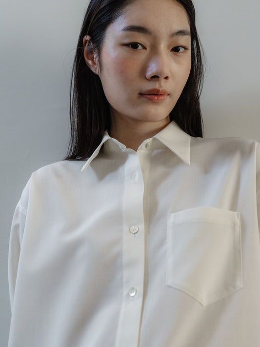 Wool Oversized Shirt
