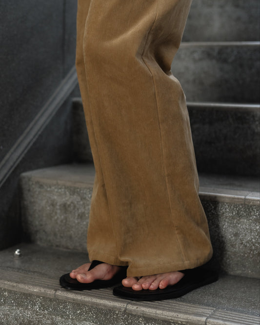 Corduroy Straight Trousers