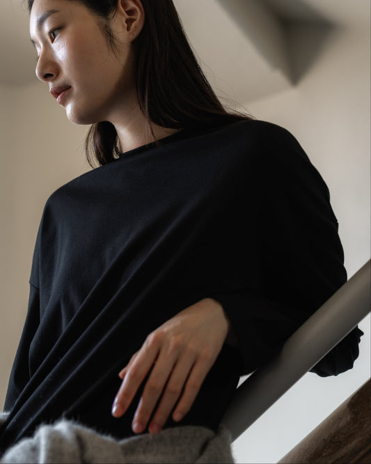 Suvin Cotton Long Sleeve Tee