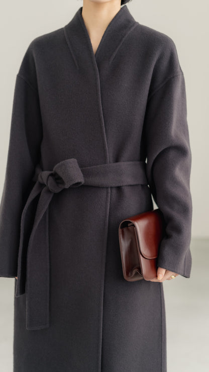 【PRE ORDER】Serene Robe Coat(sepia)