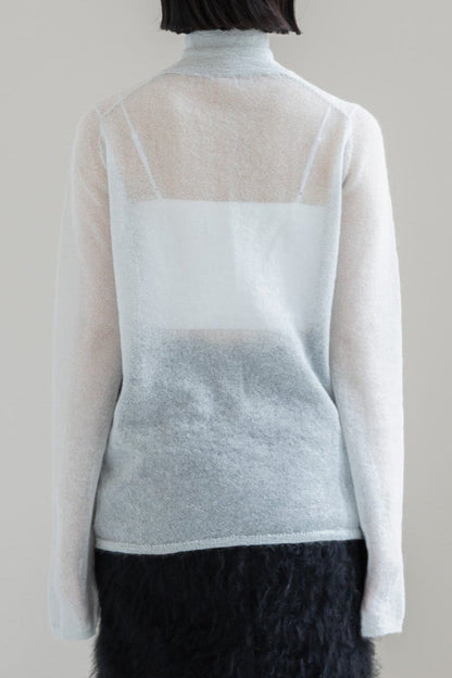 【PRE ORDER】MOHAIR TURTLE SHEER KNIT (3color)