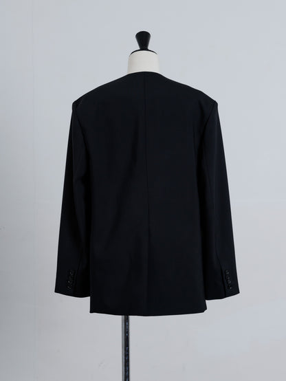 collarless jacket (2color)