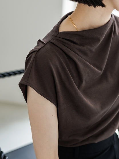 【PRE ORDER】ASYMMETRY TOP (3color)