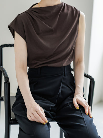 【PRE ORDER】ASYMMETRY TOP (3color)