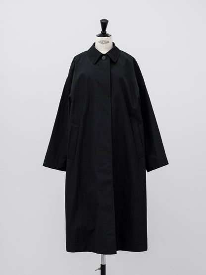 Powdery Taffeta Coat(Black)