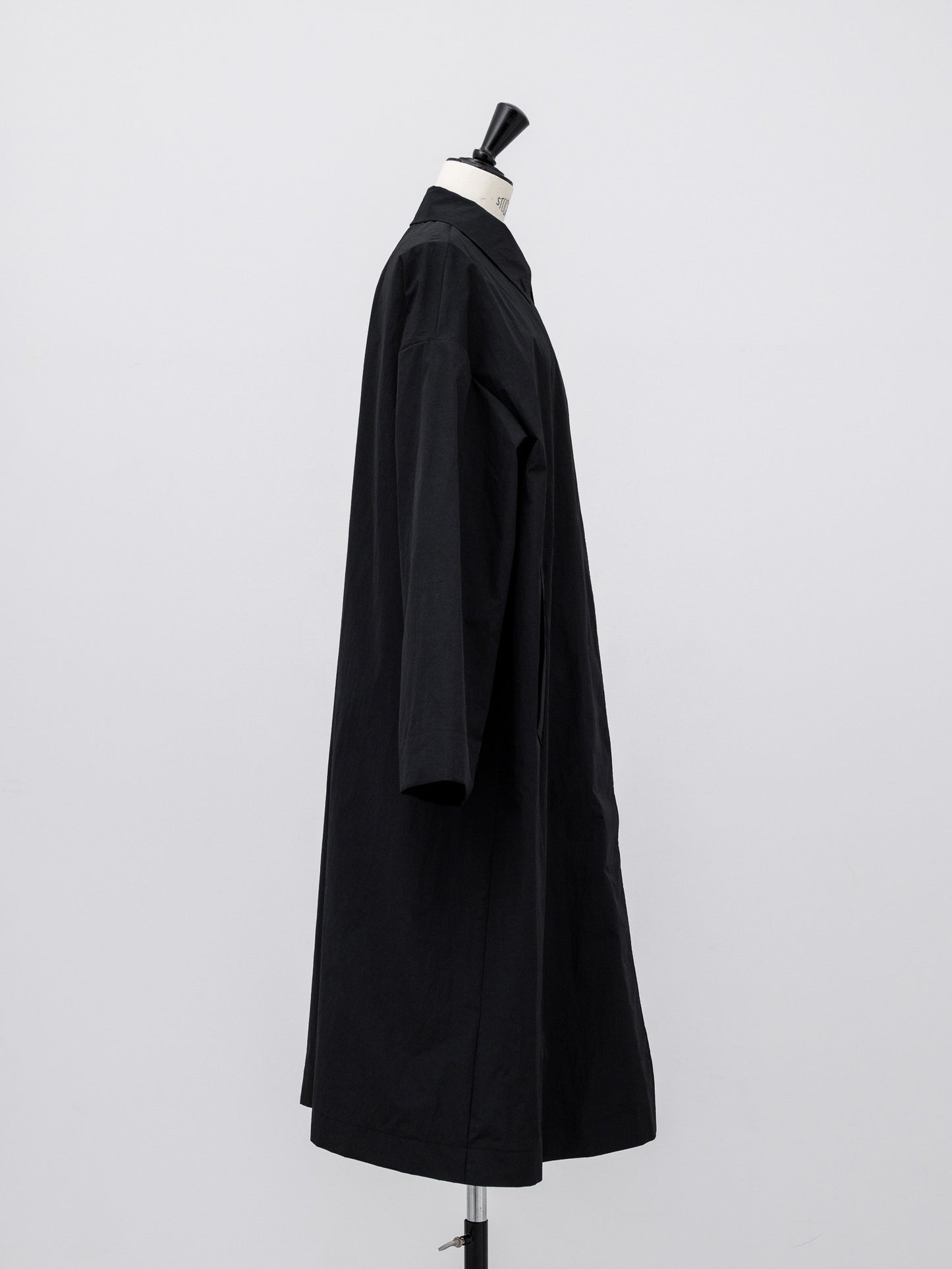 Powdery Taffeta Coat(Black)