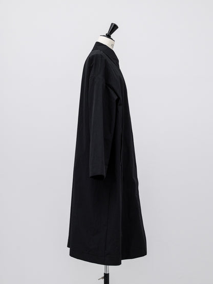 Powdery Taffeta Coat(Black)