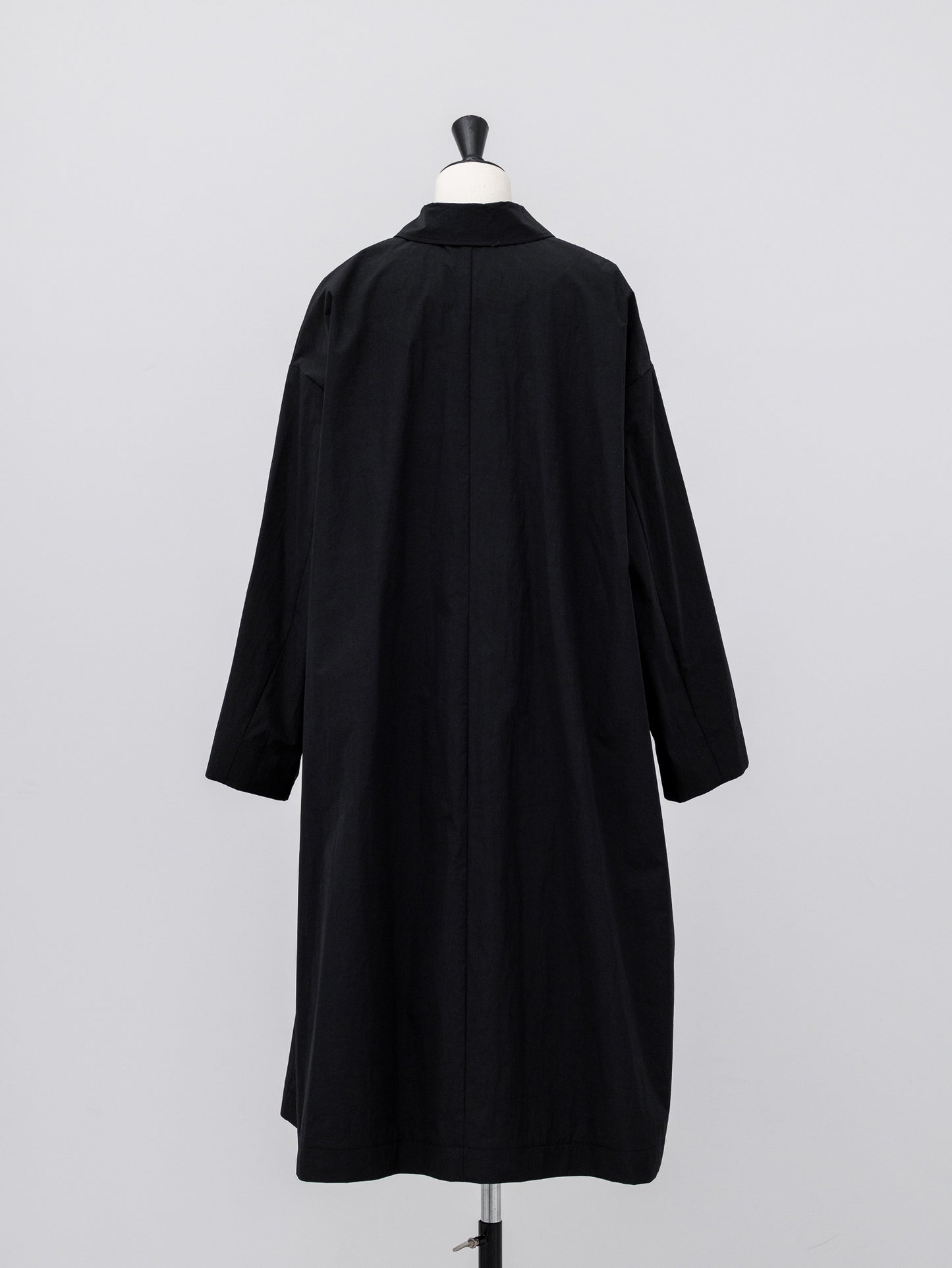 Powdery Taffeta Coat(Black)