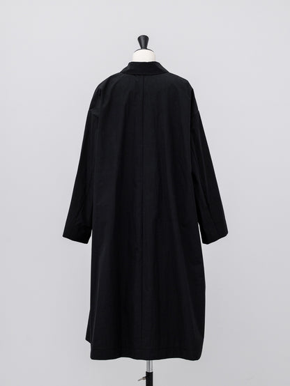 Powdery Taffeta Coat(Black)