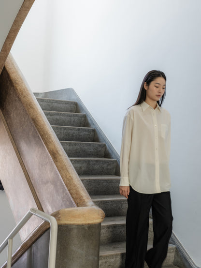 Wool Oversized Shirt