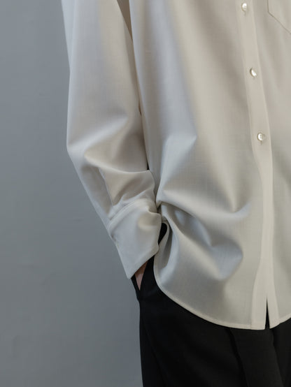 Wool Oversized Shirt
