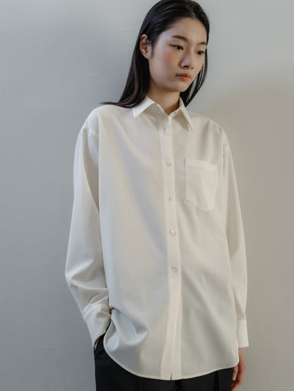 Wool Oversized Shirt