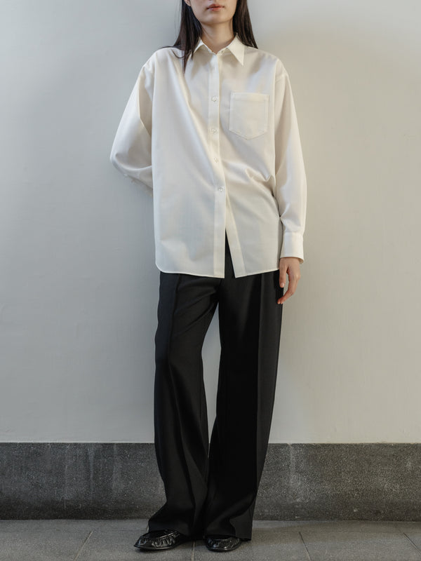【PRE ORDER】Wool Blend Easy Pants