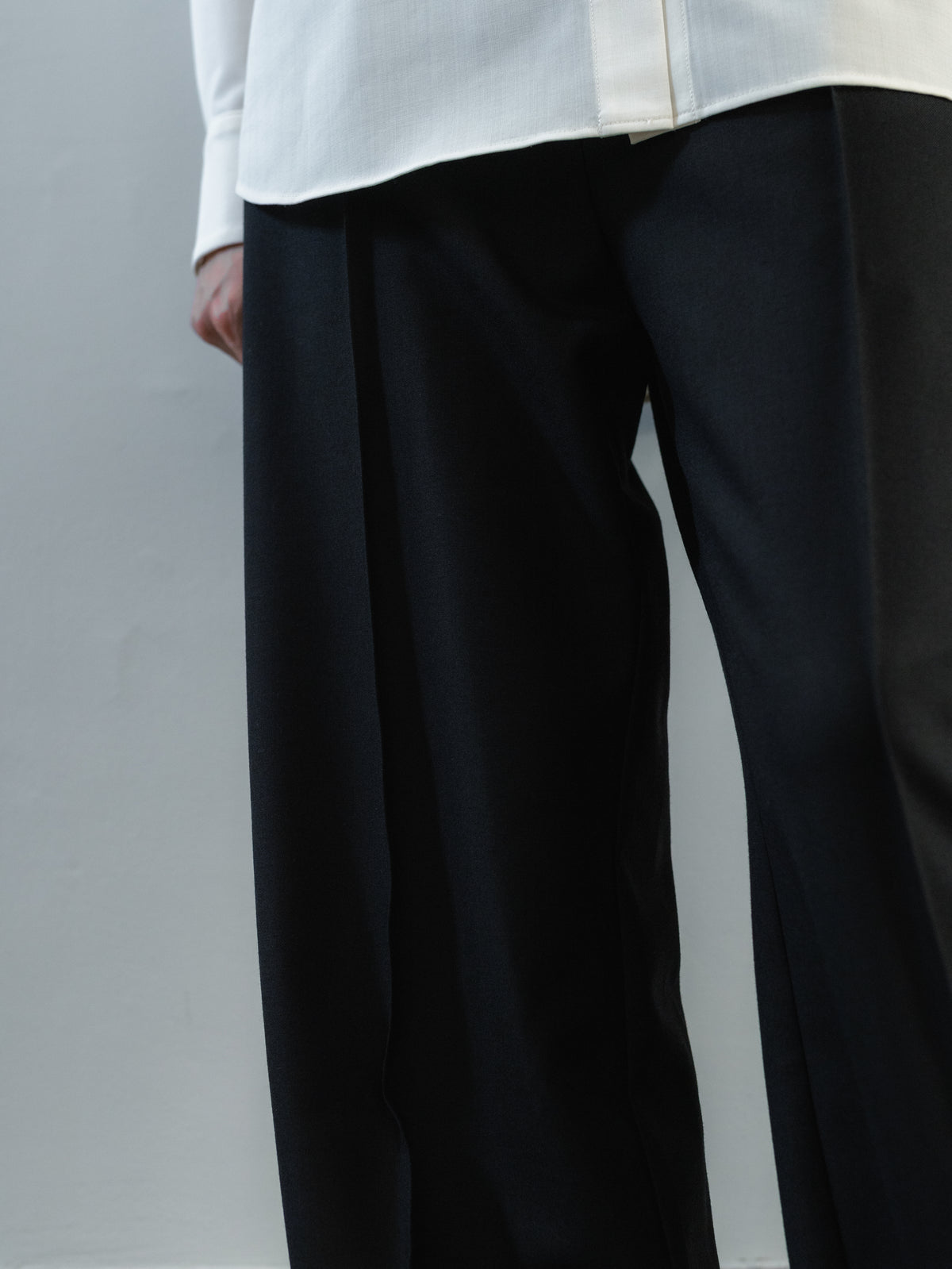 【PRE ORDER】Wool Blend Easy Pants