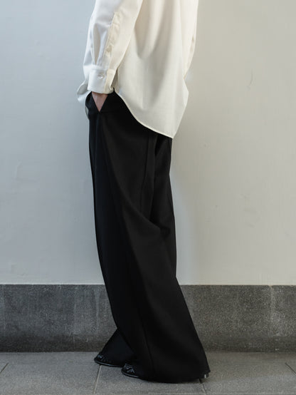 【PRE ORDER】Wool Blend Easy Pants