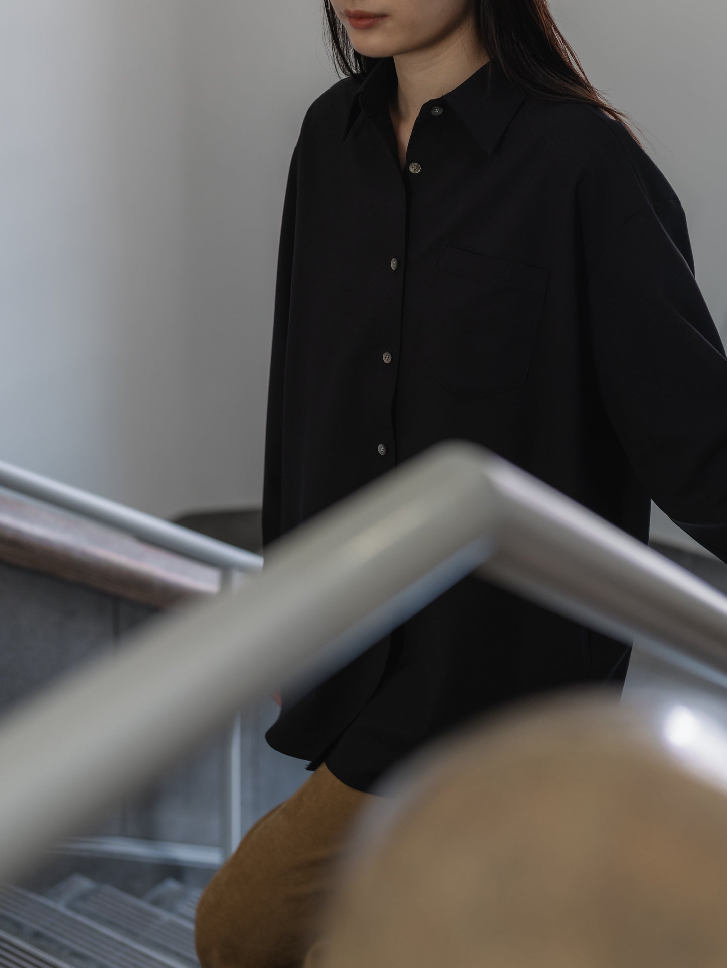 Wool Oversized Shirt