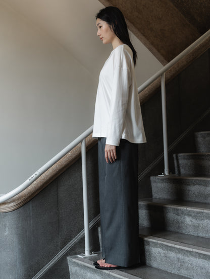 【PRE ORDER】Suvin Cotton Long Sleeve Tee