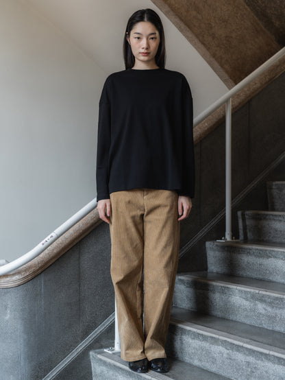 【PRE ORDER】Suvin Cotton Long Sleeve Tee