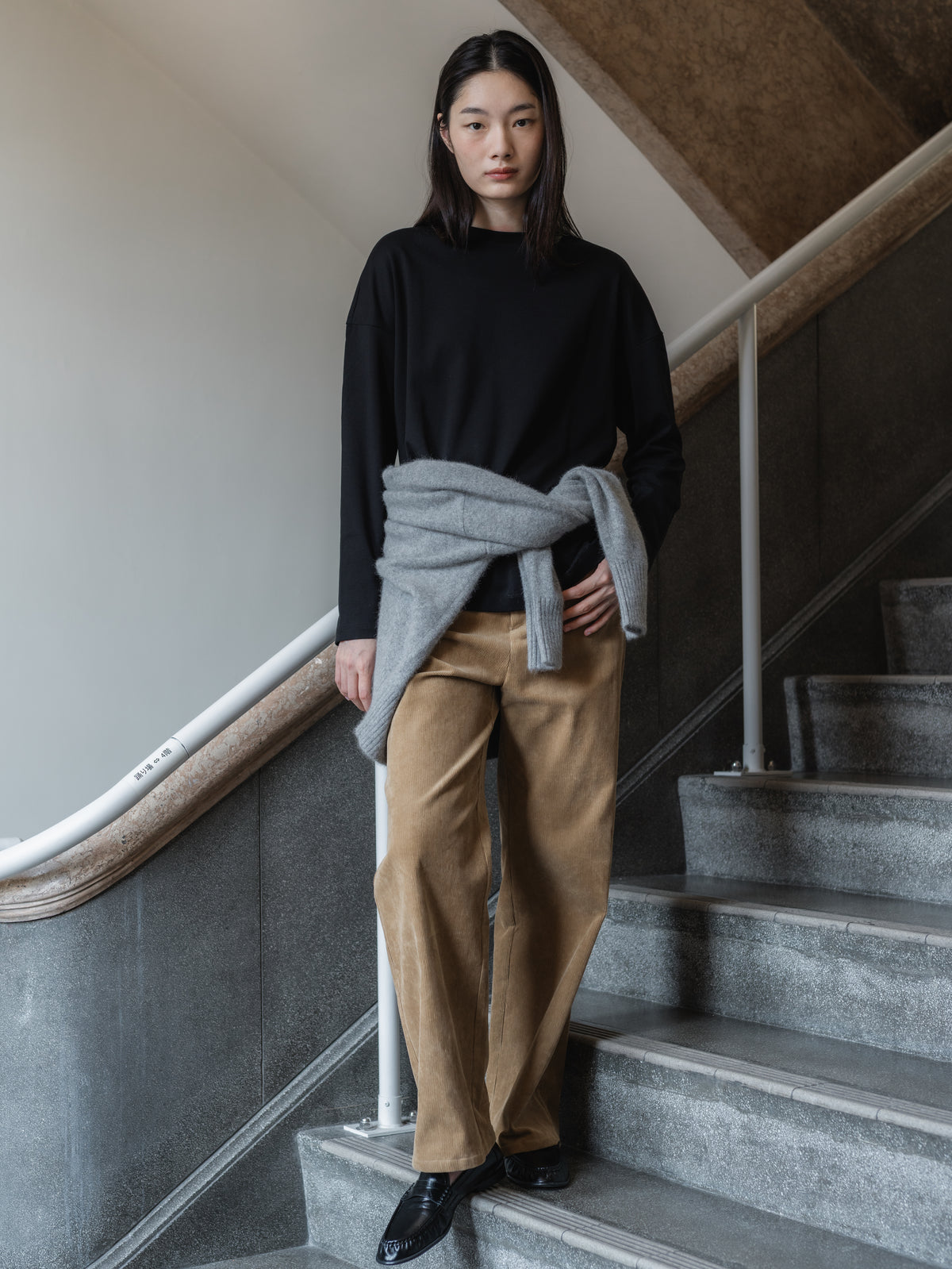 【PRE ORDER】Suvin Cotton Long Sleeve Tee