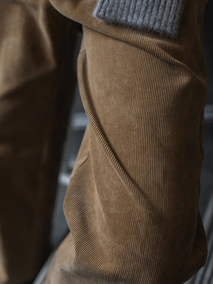 Corduroy Straight Trousers