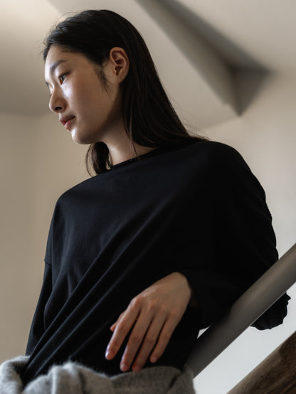 【PRE ORDER】Suvin Cotton Long Sleeve Tee